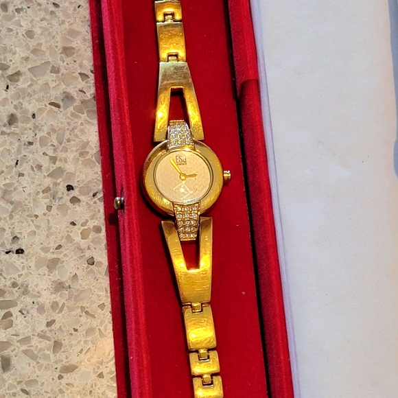 ESQ,BY MOVADO SWISS MUVMENT LADY'S WRIST WATCH. - Picture 1 of 8